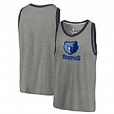 Memphis Grizzlies Team Essential Tri-Blend Tank Top - Heather Gray,baseball caps,new era cap wholesale,wholesale hats